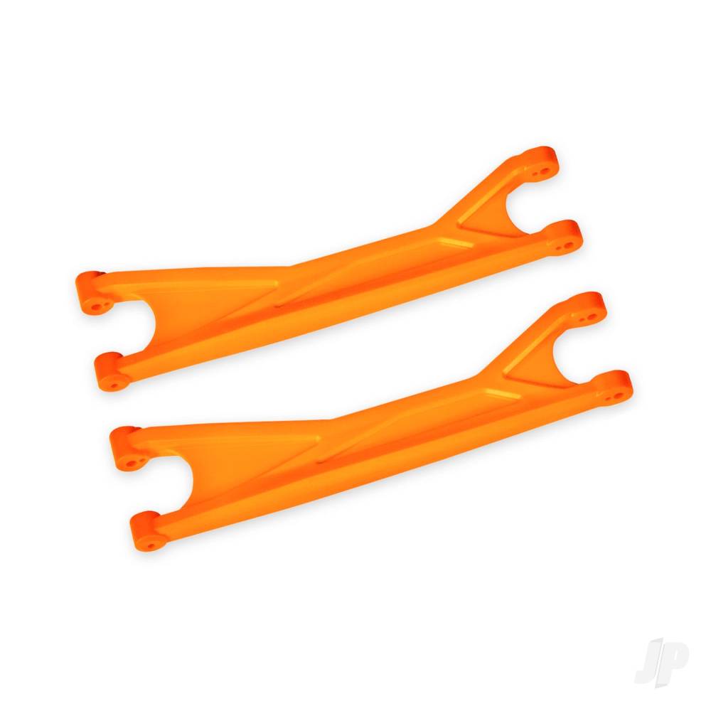 Suspension arms upper orange (left or right front or rear) (2) (for use with #7895 X-Maxx WideMaxx suspension kit)