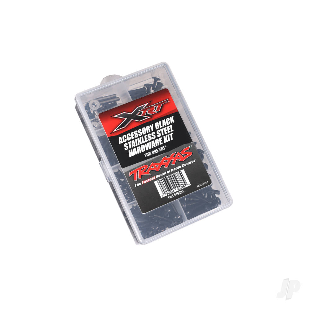 Hardware kit black stainless steel XRT (contains all stainless steel hardware used on XRT)