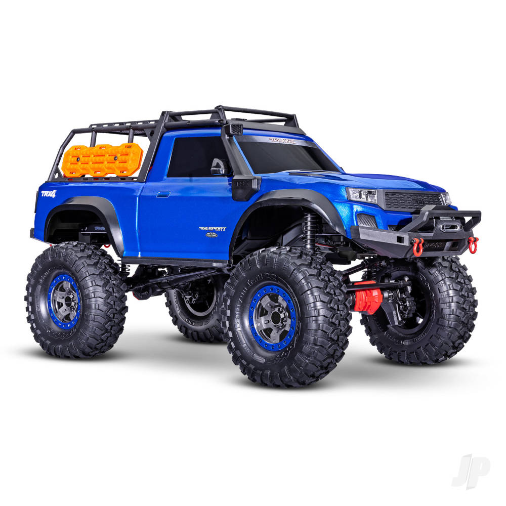 TRX-4 Sport High Trail Edition 1:10 4WD Electric Trail Crawler Metallic Blue (+ TQi 2-ch XL-5 HV Titan 550)