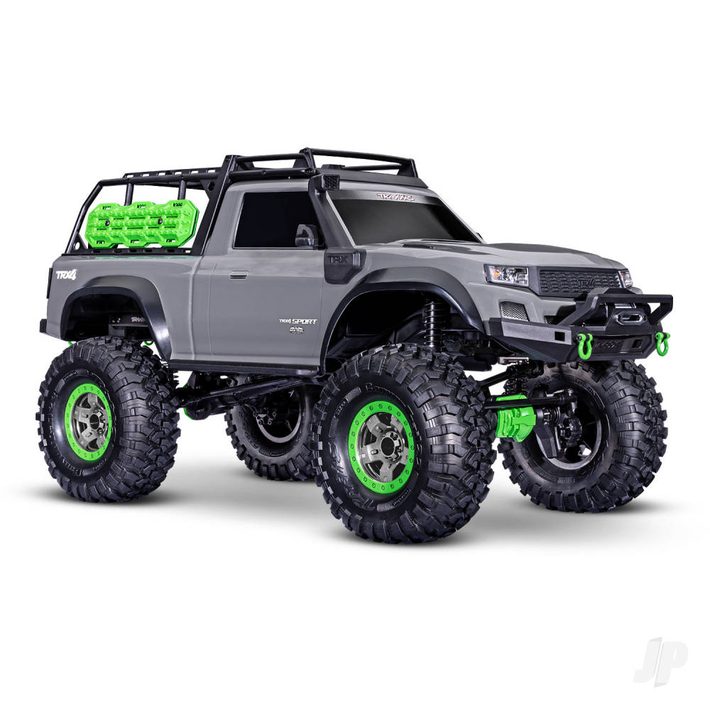 TRX-4 Sport High Trail Edition 1:10 4WD Electric Trail Crawler Grey (+ TQi 2-ch XL-5 HV Titan 550)