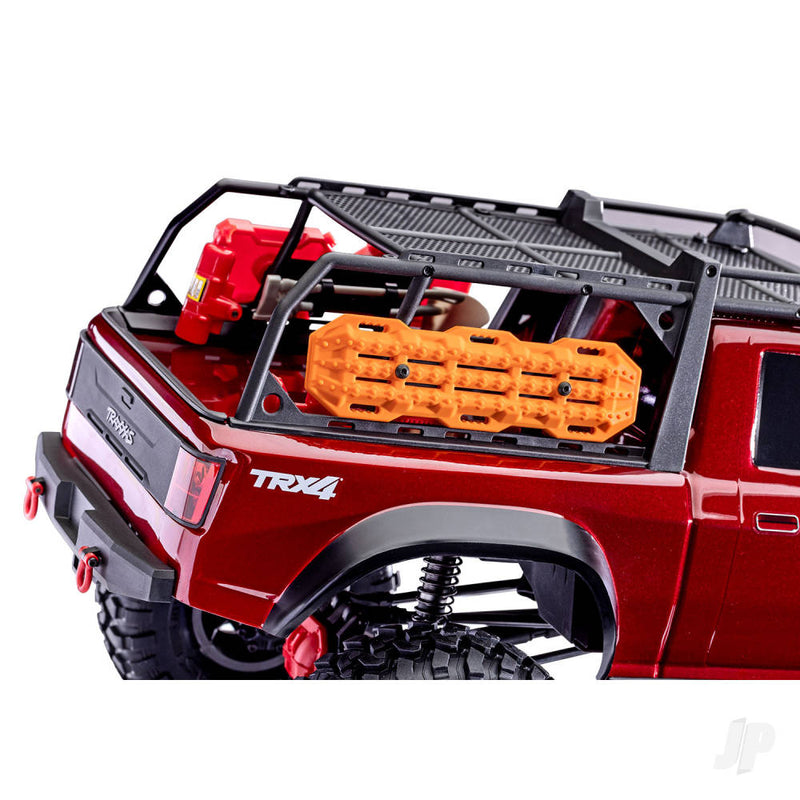Traxxas TRX-4 Sport High Trail Edition 1:10 4WD Electric Trail Crawler - Metallic Red (+ TQi 4-ch/XL-5 HV/Titan 550)
