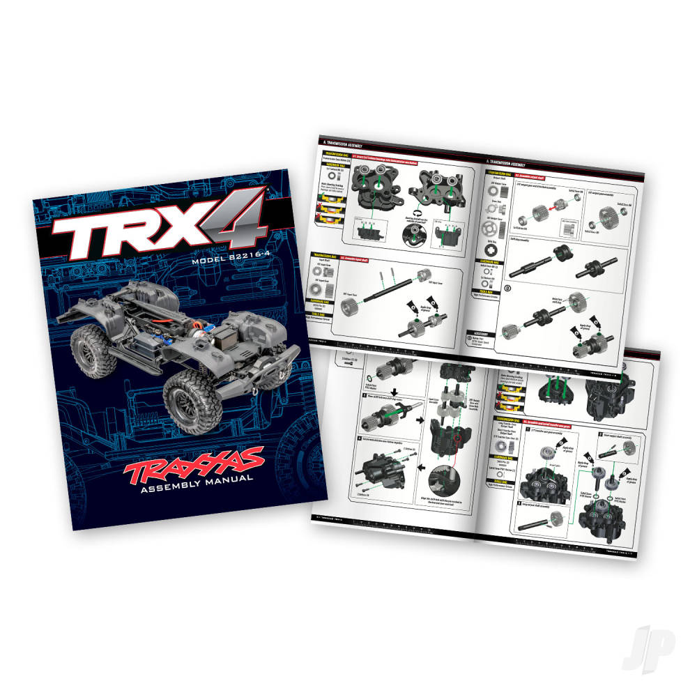 Traxxas TRX-4 Unassembled Chassis Kit 1:10 4WD Electric Trail Crawler (+ TQi 4-ch - XL-5 HV - Titan 550 - Clipless Body)