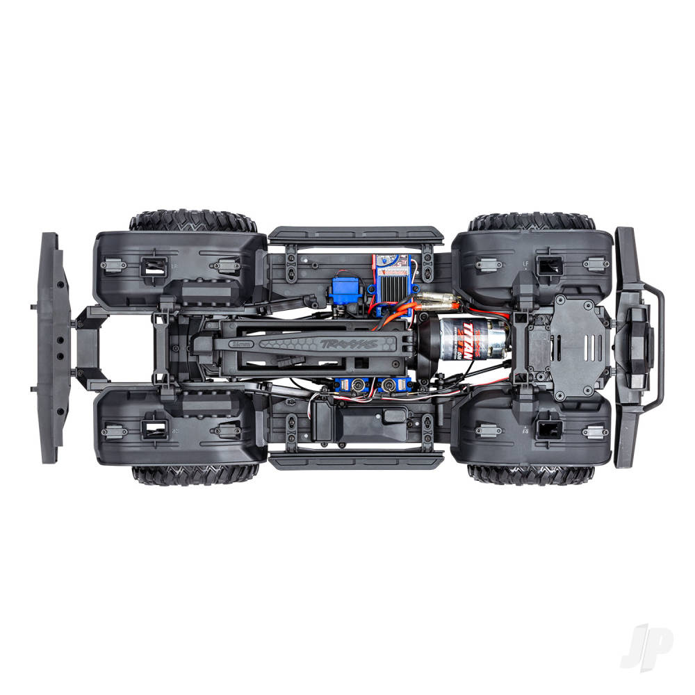 Traxxas TRX-4 Unassembled Chassis Kit 1:10 4WD Electric Trail Crawler (+ TQi 4-ch - XL-5 HV - Titan 550 - Clipless Body)