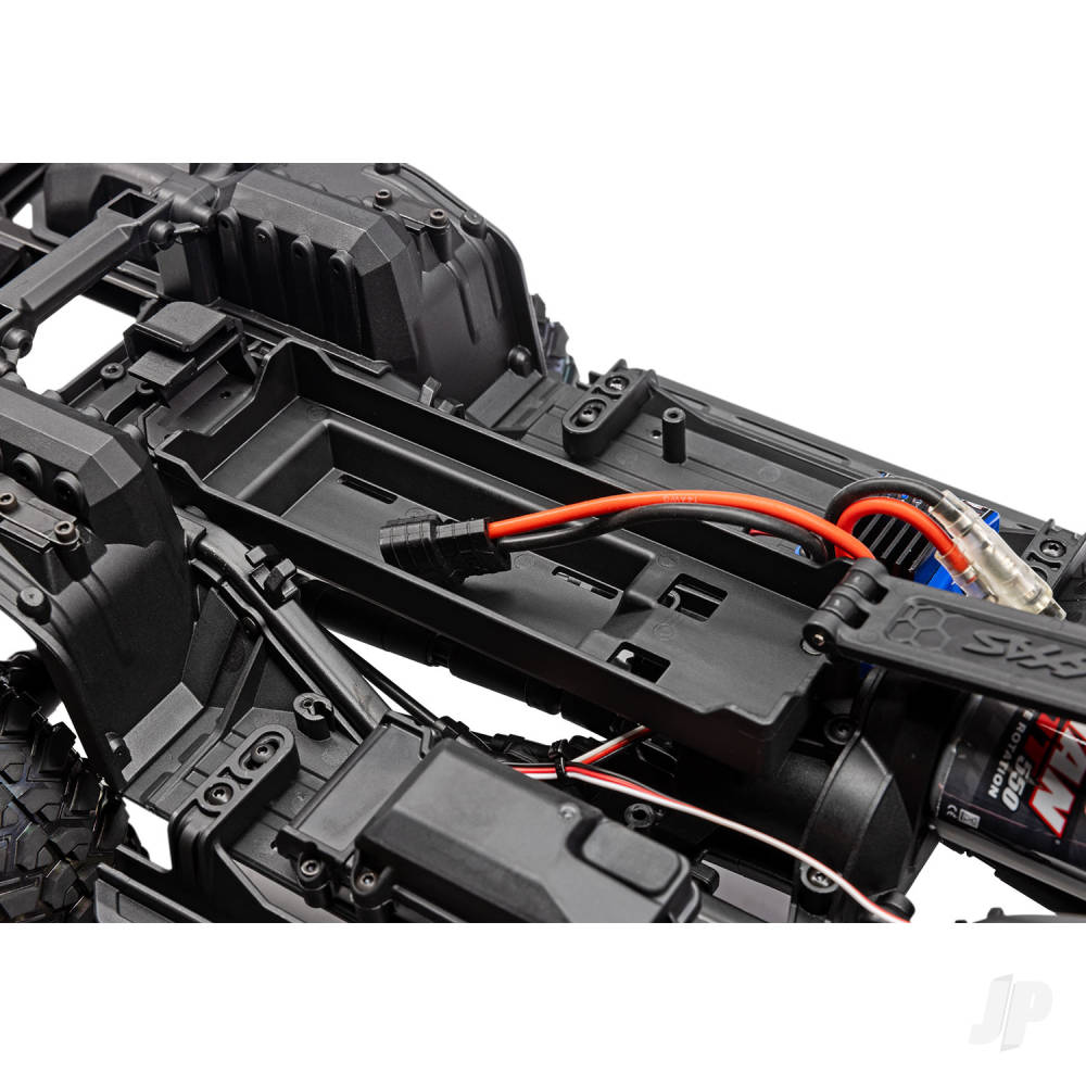 Traxxas TRX-4 Sport 1:10 4X4 Electric All-Terrain Crawler Truck Grey (+ TQ 2-ch XL-5 HV Titan 550 Clipless Body)