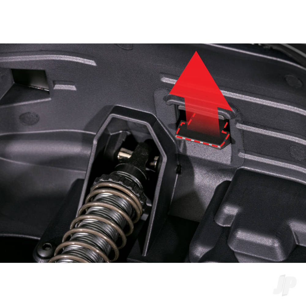 TRX-4 1979 Chevy Blazer 1:10 4X4 Electric All-Terrain Crawler Orange (+ TQ 2-ch XL-5 HV Titan 550 Clipless Body)