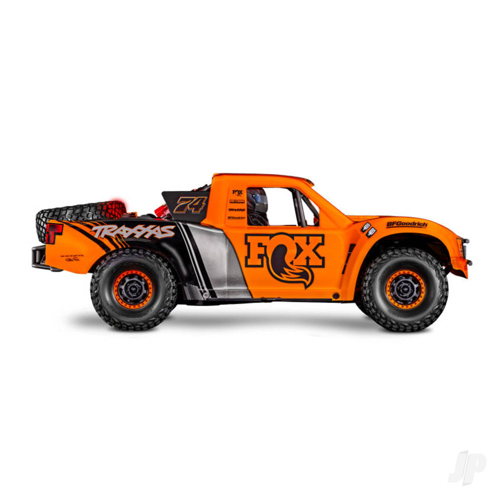 Traxxas Unlimited Desert Racer Pro-Scale 4WD 1:10 RTR Brushless Electric Short Course Truck - FOX Racing (+ TQi 2-ch/TSM/VXL-6s/Velineon 2200kV/LED lights)