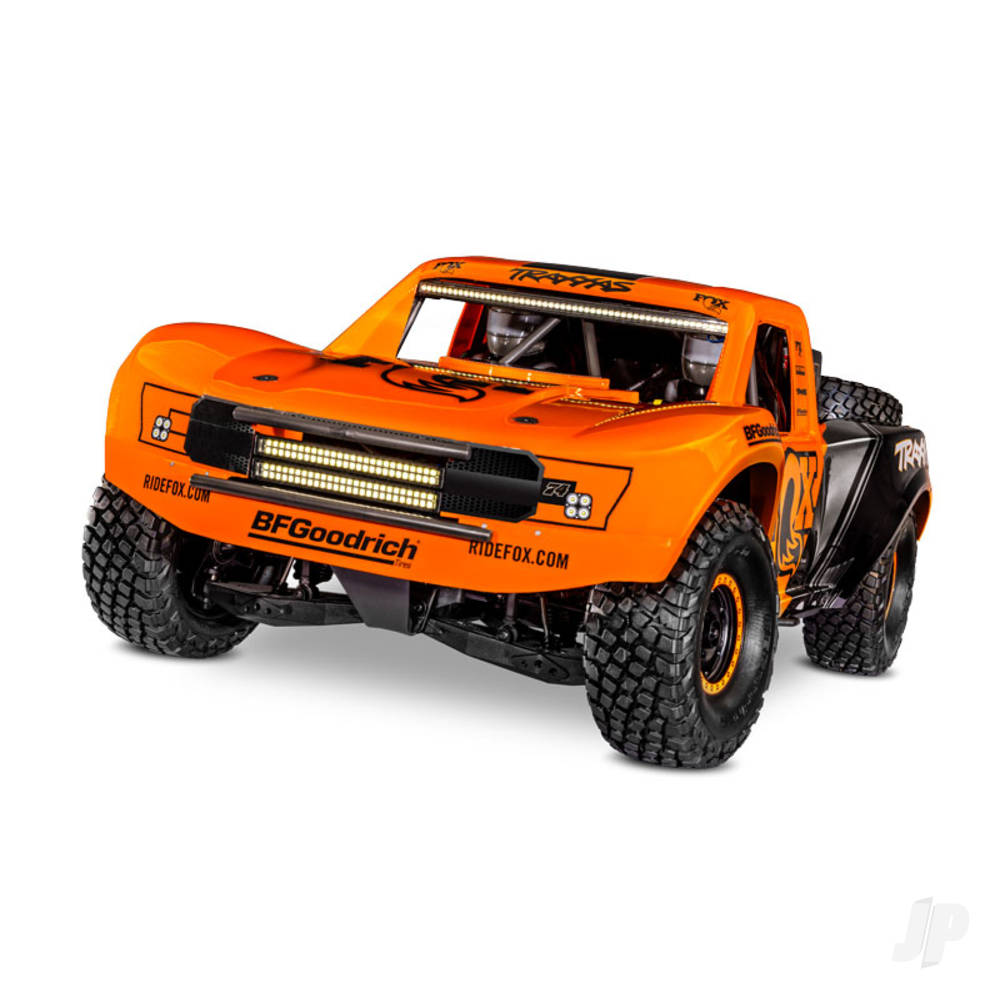 Traxxas Unlimited Desert Racer Pro-Scale 4WD 1:10 RTR Brushless Electric Short Course Truck - FOX Racing (+ TQi 2-ch/TSM/VXL-6s/Velineon 2200kV/LED lights)