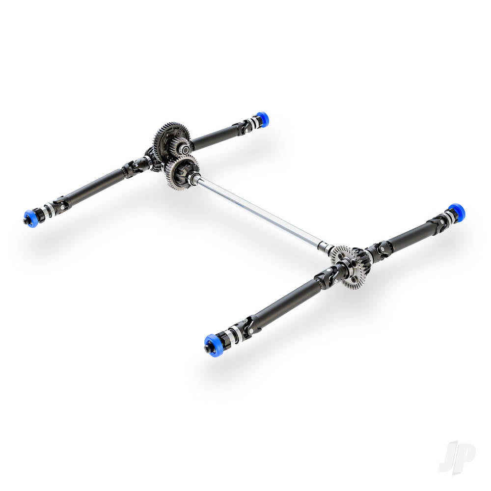 MAXX 4x4 Brushless Electric RTR Monster Truck (+ TQi 2-ch/ TSM/ VXL-4S/ Velineon 540X BLUE - used MODELL/ WideMaxx)