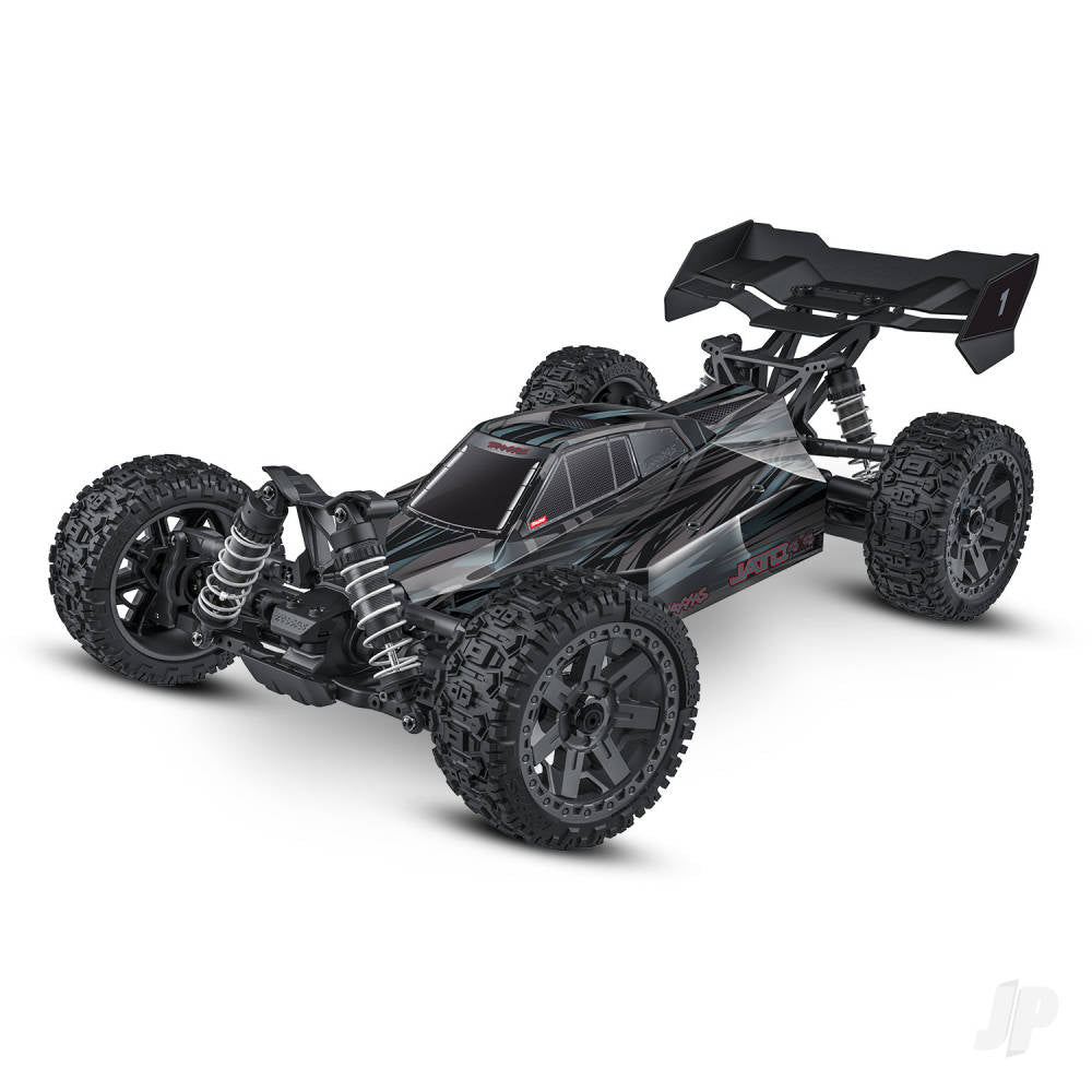 Jato 4X4 BL-2S 1:8 4WD RTR Racing Buggy Black (+ TQ 2-ch BL-2S 3300kV Clipless Body)