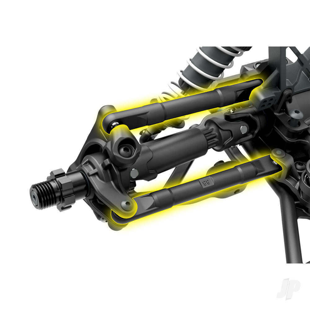 Jato 4X4 BL-2S 1:8 4WD RTR Racing Buggy Black (+ TQ 2-ch BL-2S 3300kV Clipless Body)