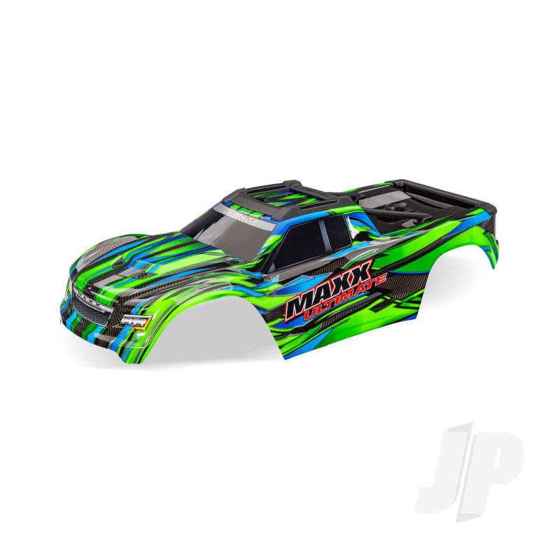 Traxxas Body Maxx Ultimate Green (painted decals applied) (fits Maxx with extended chassis (352mm wheelbase))