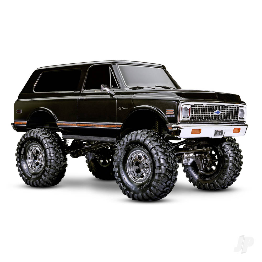 TRX-4 1972 Chevrolet K5 Blazer High Trail Edition 1:10 4WD Electric Trail Crawler Black (+ TQi 4-ch XL-5 HV Titan 550)
