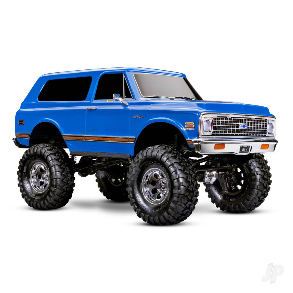 TRX-4 1972 Chevrolet K5 Blazer High Trail Edition 1:10 4WD Electric Trail Crawler Blue (+ TQi 4-ch XL-5 HV Titan 550)