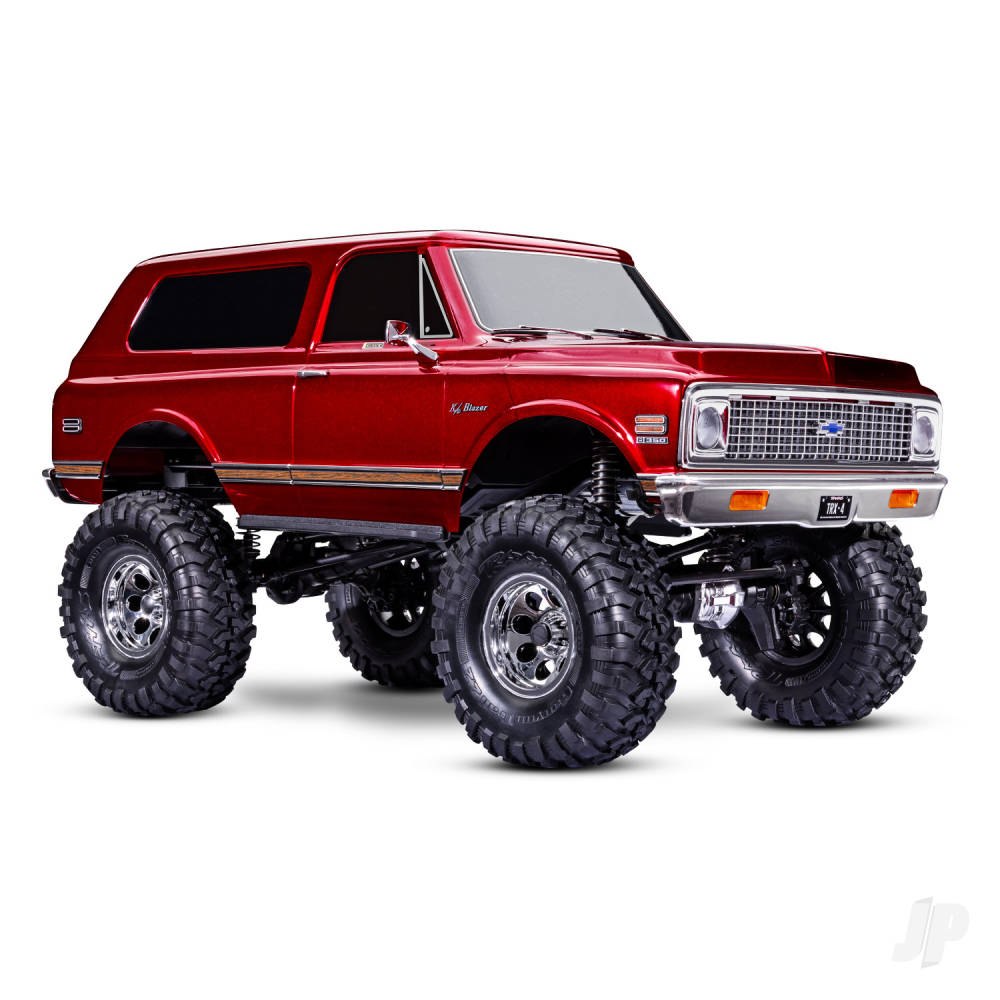 TRX-4 1972 Chevrolet K5 Blazer High Trail Edition 1:10 4WD Electric Trail Crawler Red (+ TQi 4-ch XL-5 HV Titan 550)