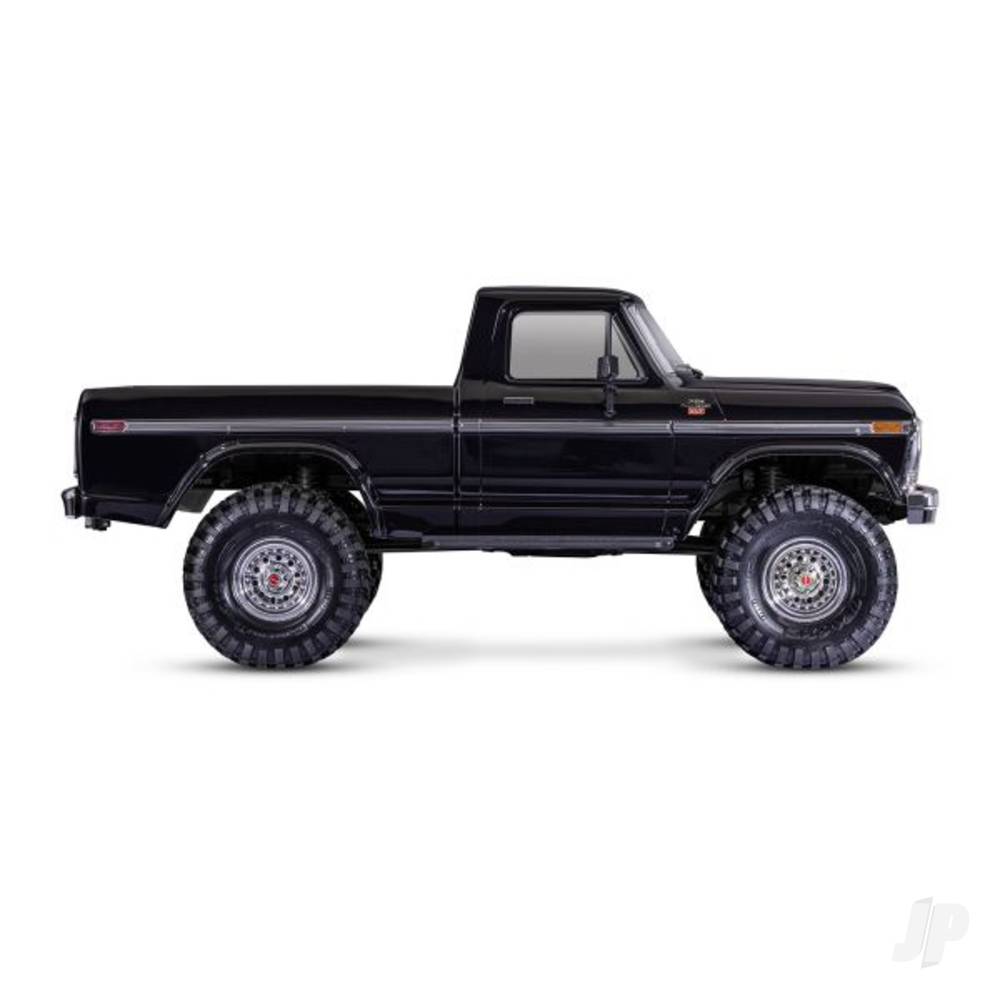 Traxxas TRX-4 1979 Ford F-150 1:10 4WD Electric RTE Scale & Trail Crawler - Black (+ TQ 2-ch/XL-5 HV Titan 550/Clipless Body)