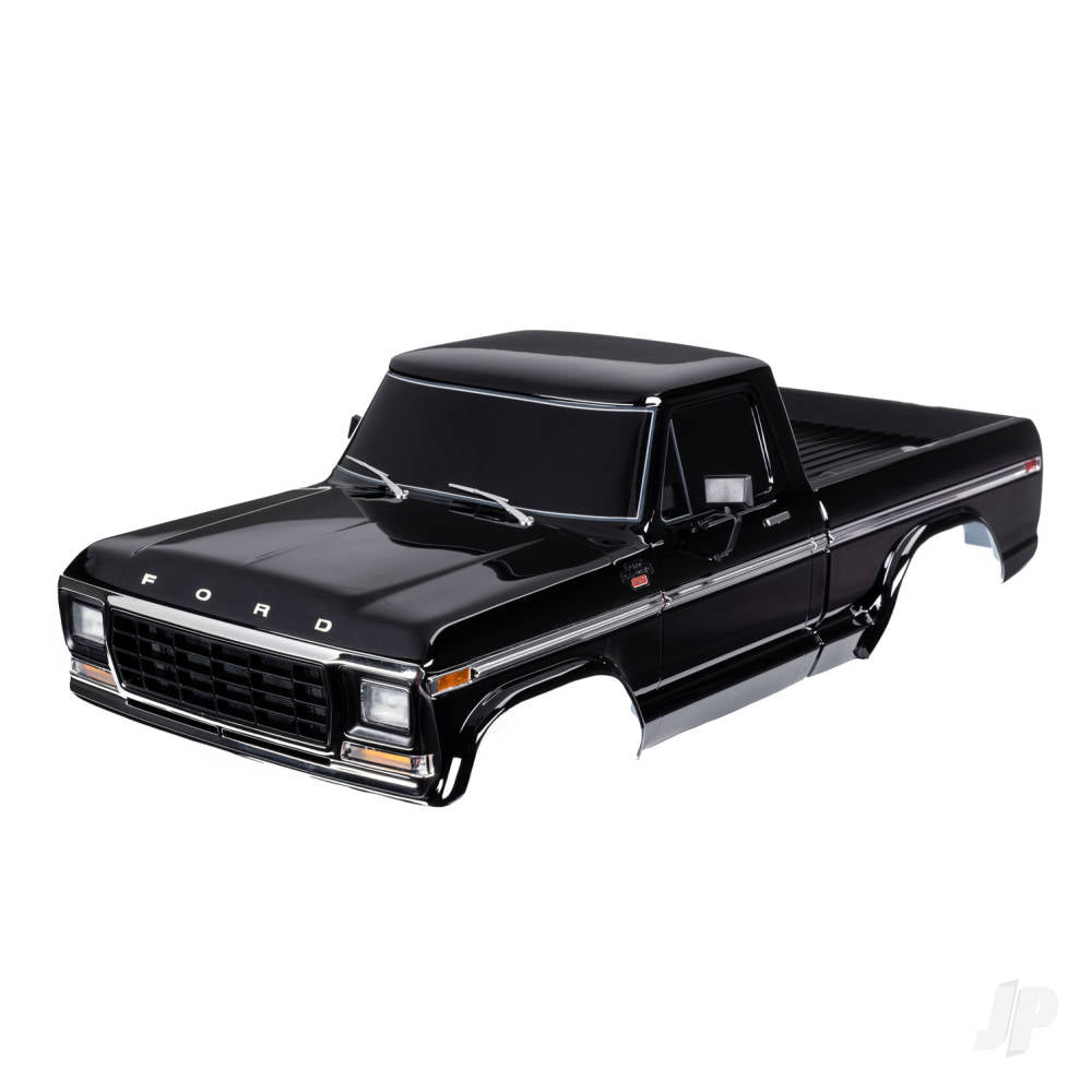Body Ford F-150 (1979) complete Black (painted decals applied)