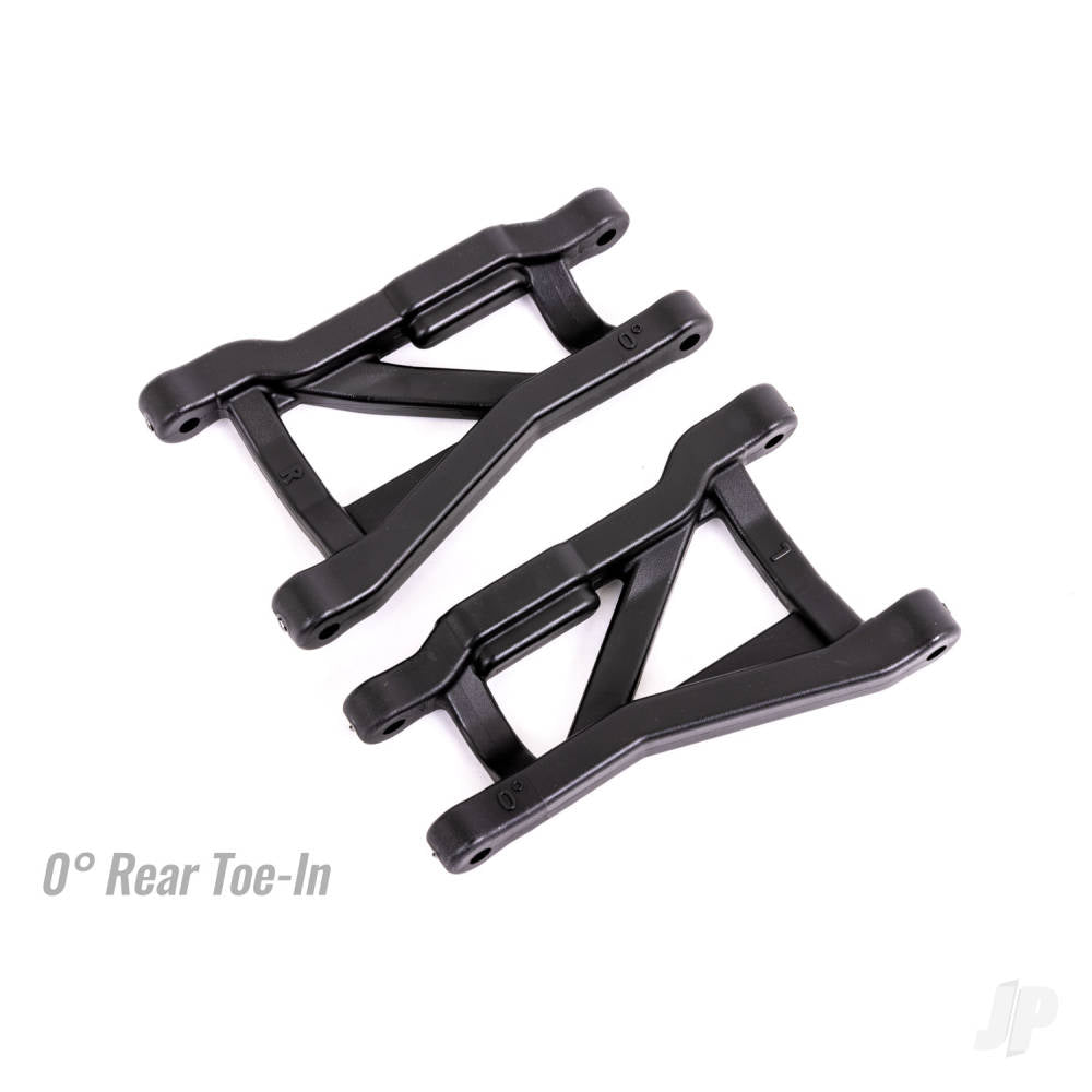 Suspension arms black rear (left & right) heavy duty 0deg toe angle (2)