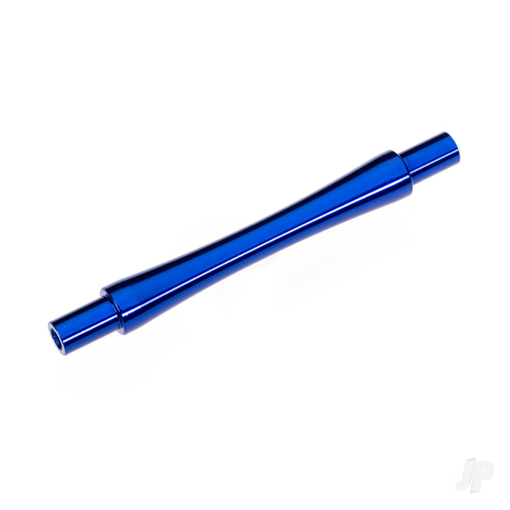 Axle wheelie bar 6061-T6 aluminium (blue-anodised) (1)/ 3x12 BCS (with threadlock) (2)