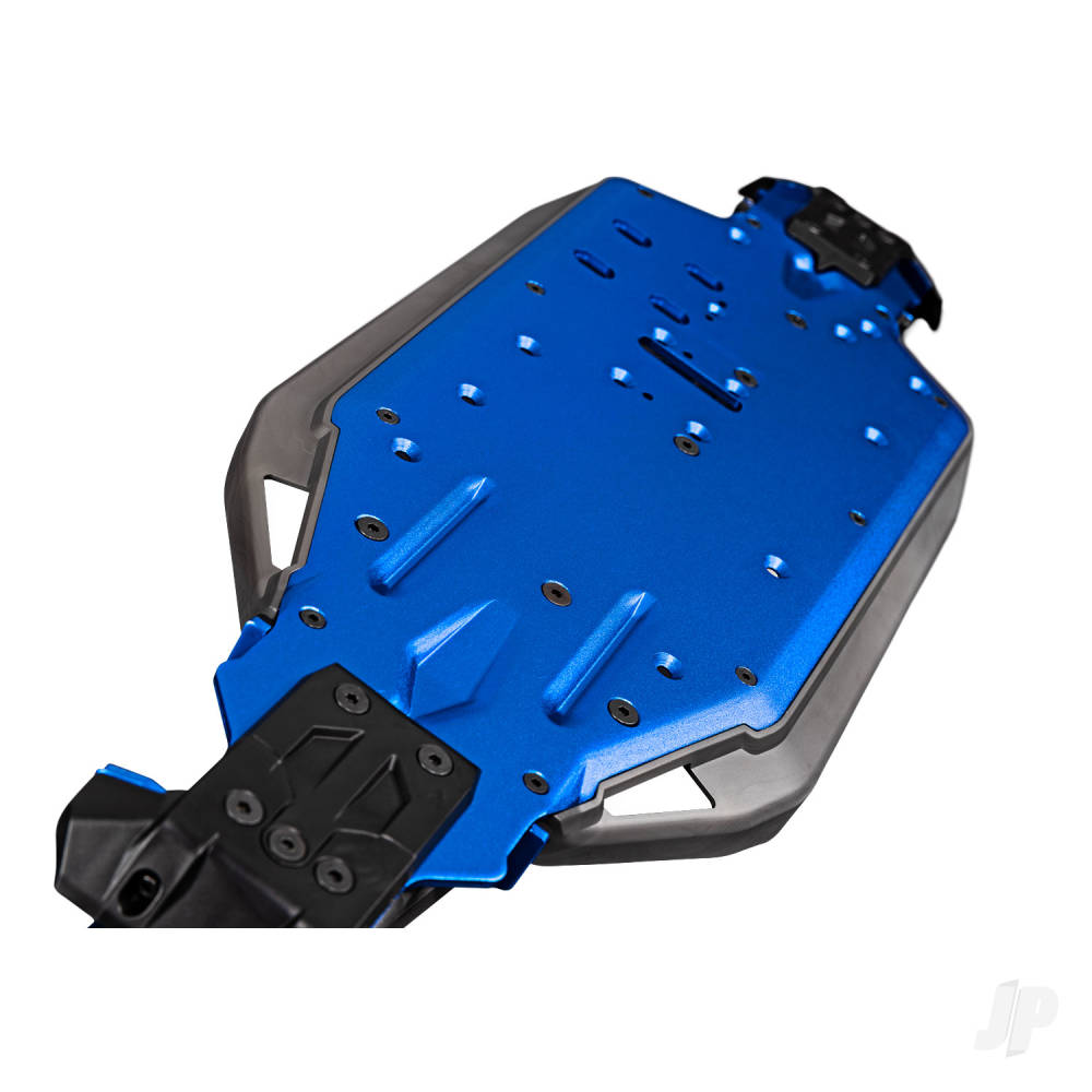 Traxxas Sledge Belted 1:8 4WD Brushless Electric Monster Truck Blue (+ TQi 2-ch TSM VXL-6S Belted)