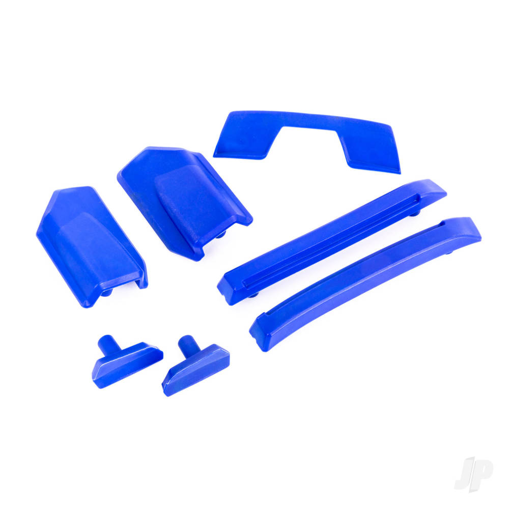 Body reinforcement set blue / skid pads (roof) (fits #9511 body)