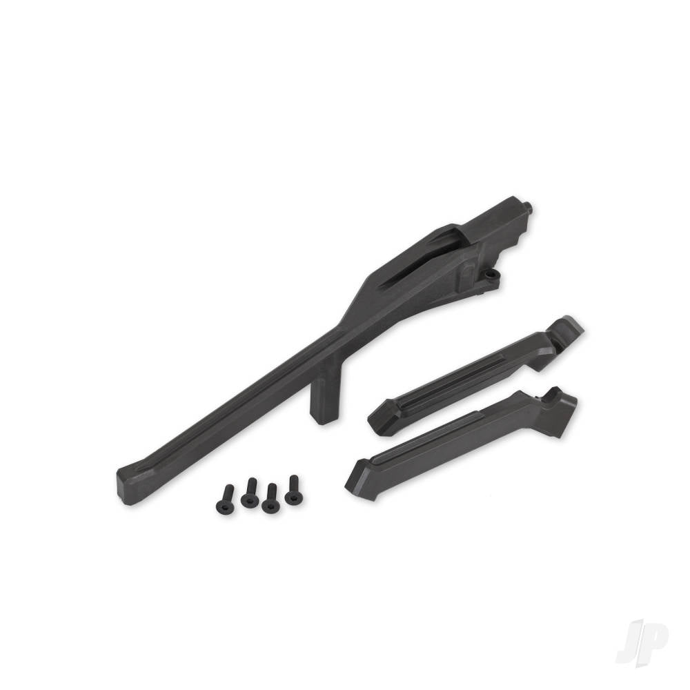 Chassis braces (rear (1) rear tower (2)) / 4x15 CCS (4) (fits Sledge)