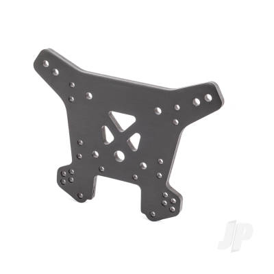 Shock tower rear 6061-T6 aluminium (gray-anodised)