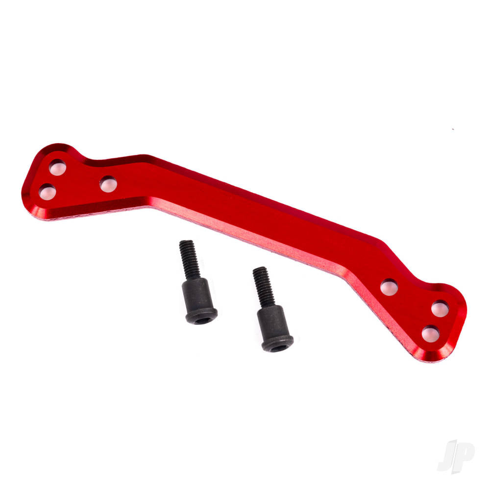 Drag link steering 6061-T6 aluminium (red-anodised)/ 3x14mm SS (2)