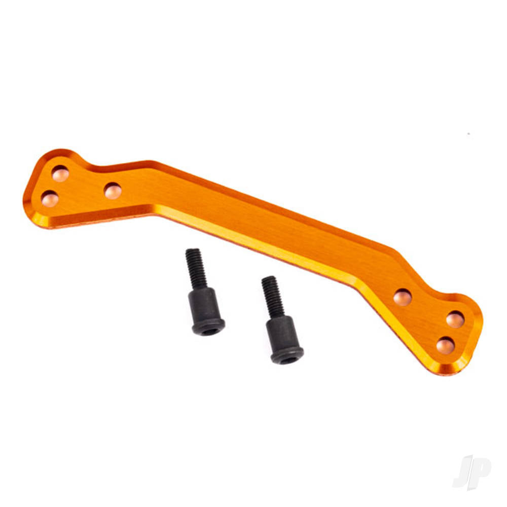 Drag link steering 6061-T6 aluminium (orange-anodised)/ 3x14mm SS (2)