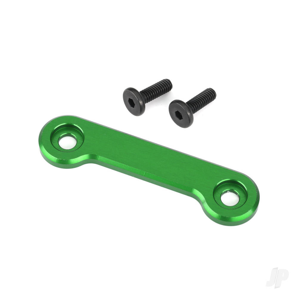 Wing washer 6061-T6 aluminium (green-anodised) (1)/ 4x12mm FCS (2)
