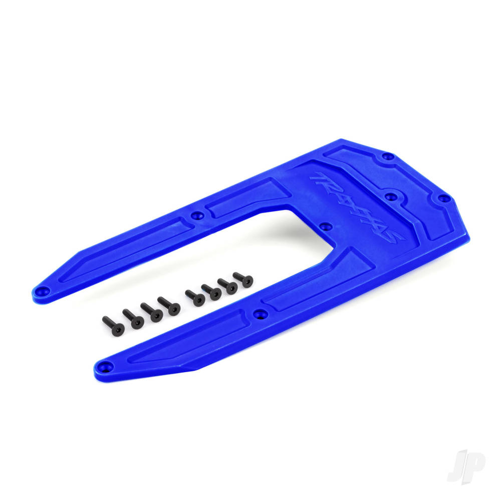 Skid plate chassis blue (fits Sledge)