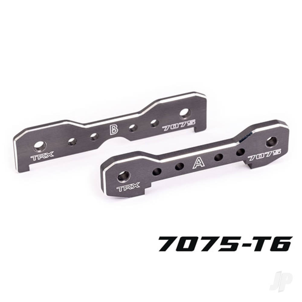 Tie bars front 7075-T6 aluminium (dark titanium-anodised) (fits Sledge)