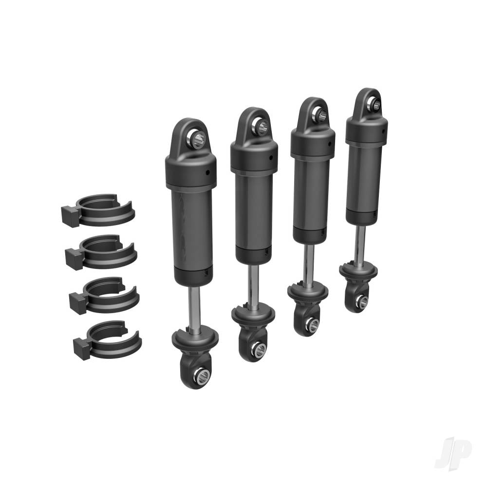 Shocks GTM 6061-T6 aluminium (dark titanium-anodised) (fully assembled w/o springs) (4)