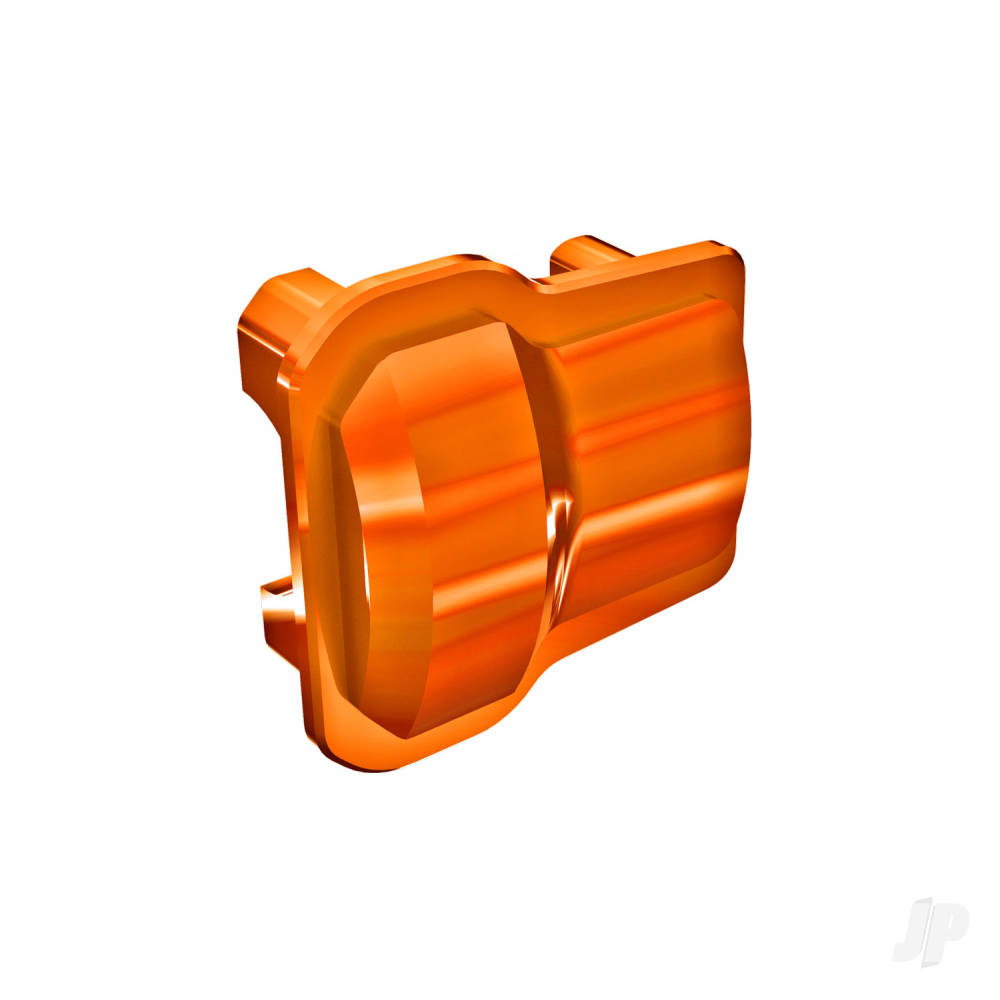 Axle cover 6061-T6 aluminium (orange-anodised) (2)/ 1.6x12mm BCS (with threadlock) (8)