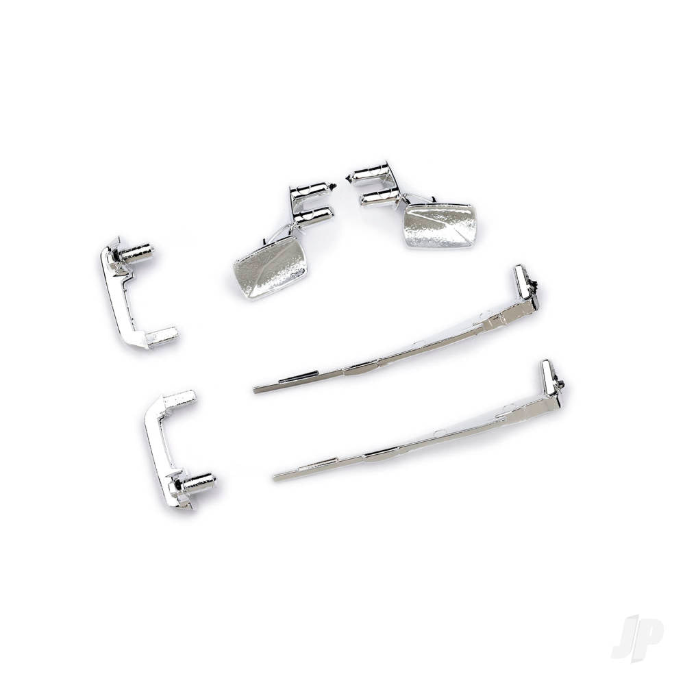 Door handles (left & right)/ mirrors side (left & right)/ windshield wipers (fits #9811 body)