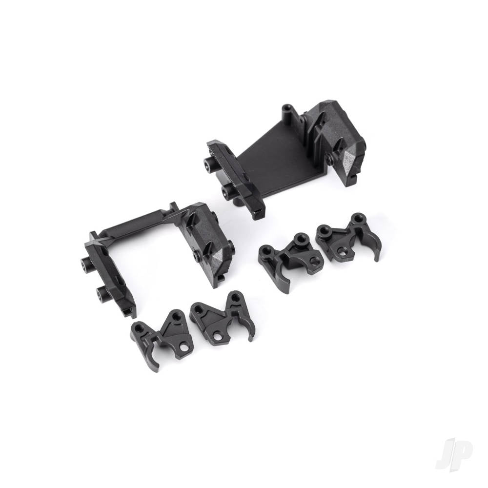 Shock mounts dual front & rear (left & right upper & lower)