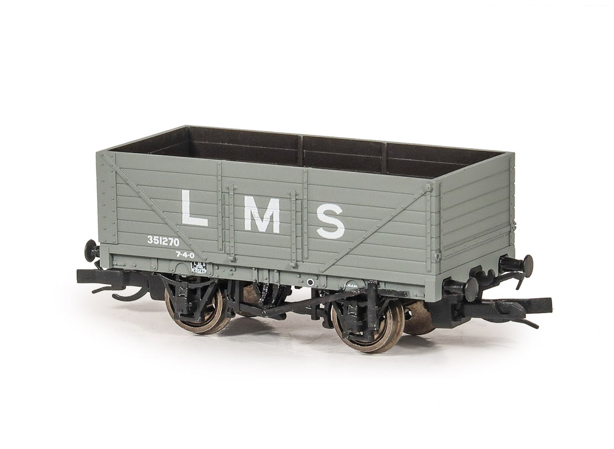 PECO TT:120 wagon - 7-plank open LMS