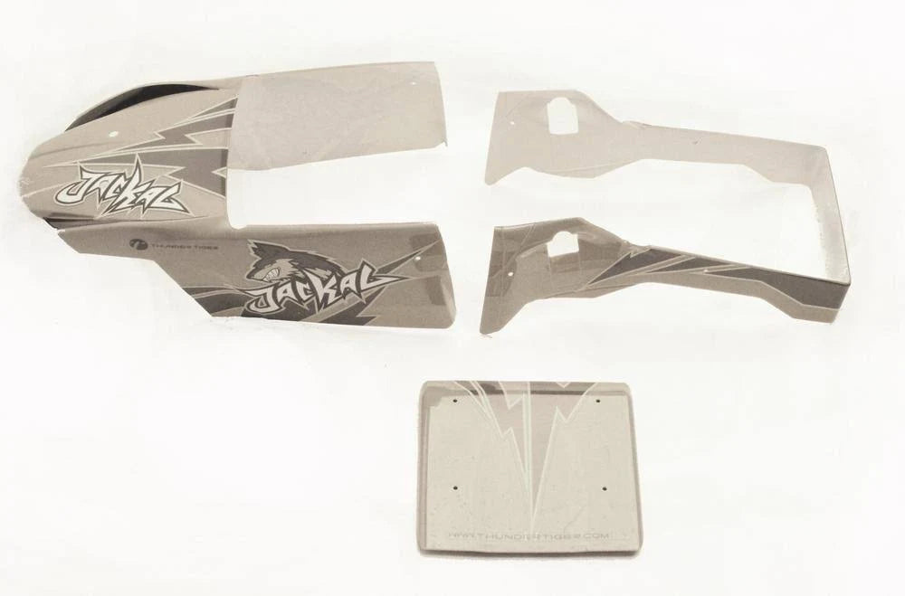Thunder Tiger Spares TTRPD35004KS Jackal Body painted Grey