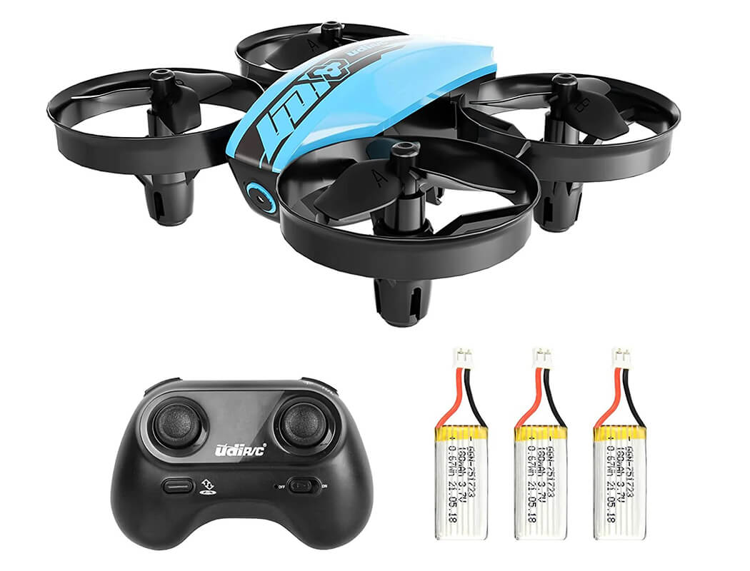 UDI RC FIREFLY MINI DRONE (includes 3 flight batteries)