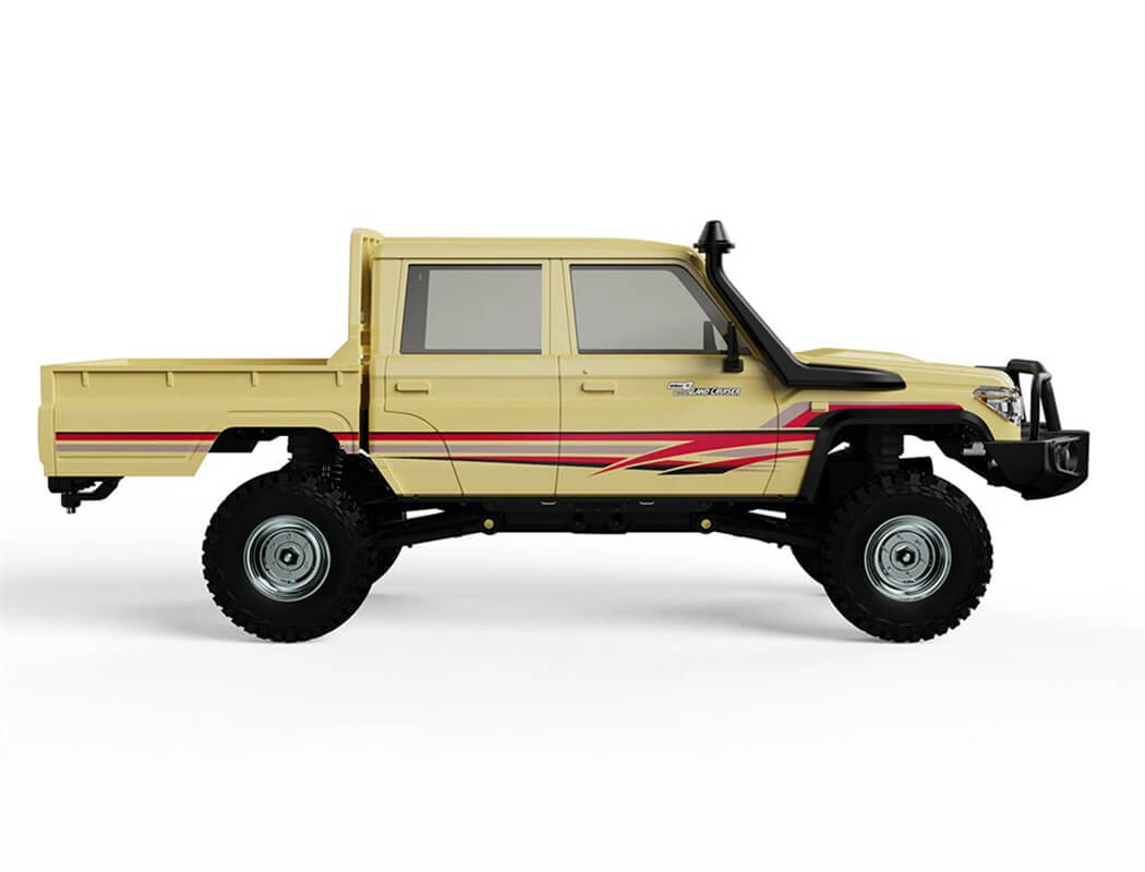 UDI RC TOYOTA LAND CRUISER RTR 1/18 DOUBLE CAB BRUSHLESS - SAND