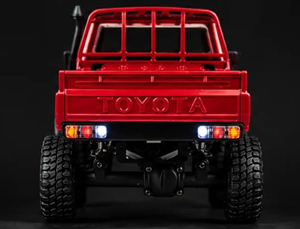 UDI RC TOYOTA LAND CRUISER RTR 1/24 BRUSHLESS CRAWLER - RED