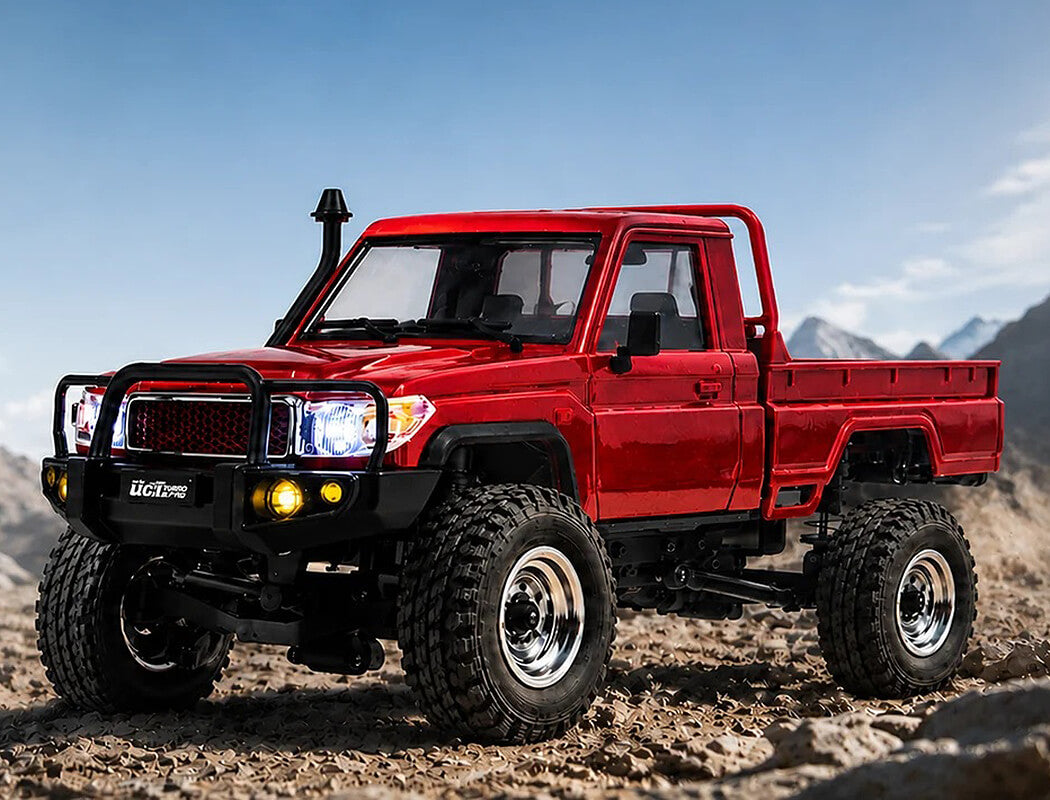 UDI RC TOYOTA LAND CRUISER RTR 1/24 BRUSHLESS CRAWLER - RED