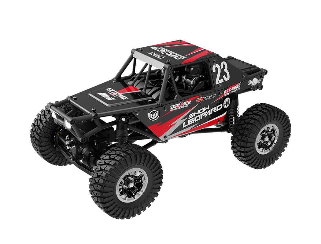 UDI RC UCX24 SNOW LEOPARD 1/24 CRAWLER RTR BRUSHLESS 4WS - BLACK