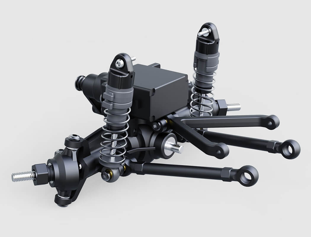 UDI RC UCX24 SNOW LEOPARD 1/24 CRAWLER RTR BRUSHED - BLACK