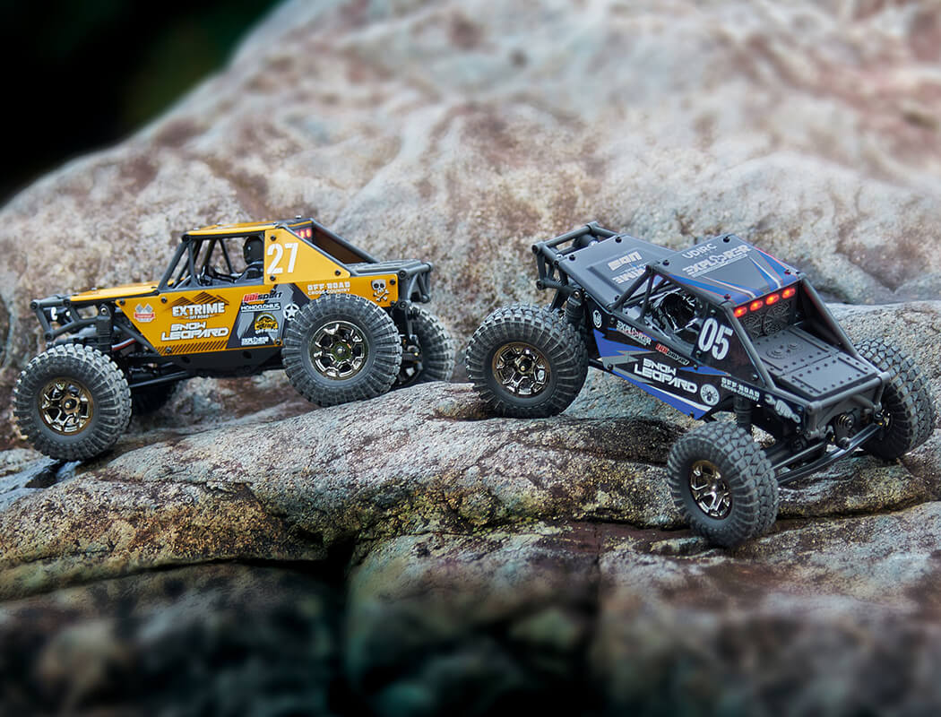 UDI RC UCX24 SNOW LEOPARD 1/24 CRAWLER RTR BRUSHLESS 4WS Yellow