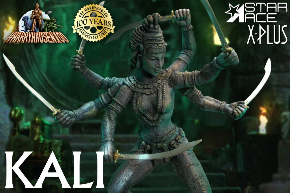 X-Plus Star Ace 32cm Vinyl Model Figure of KALI kit by Ray Harryhausens