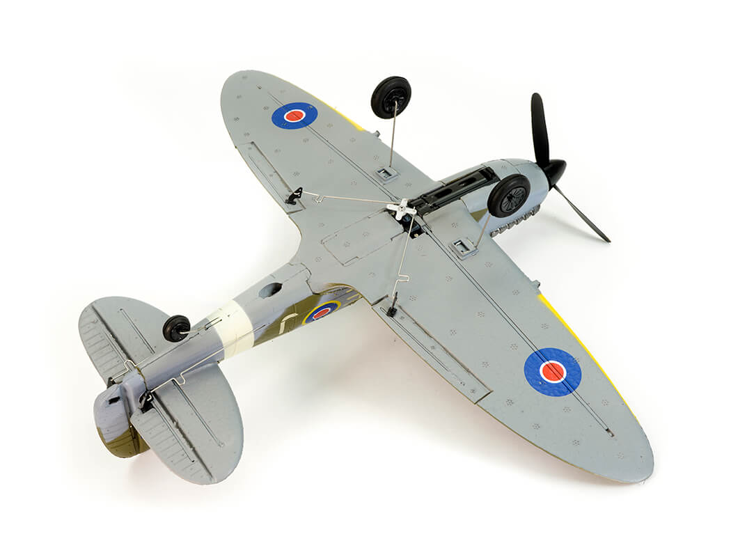 VOLANTEX SPITFIRE 4CH BLUE 400MM BRUSHED w/GYRO EPP RTF