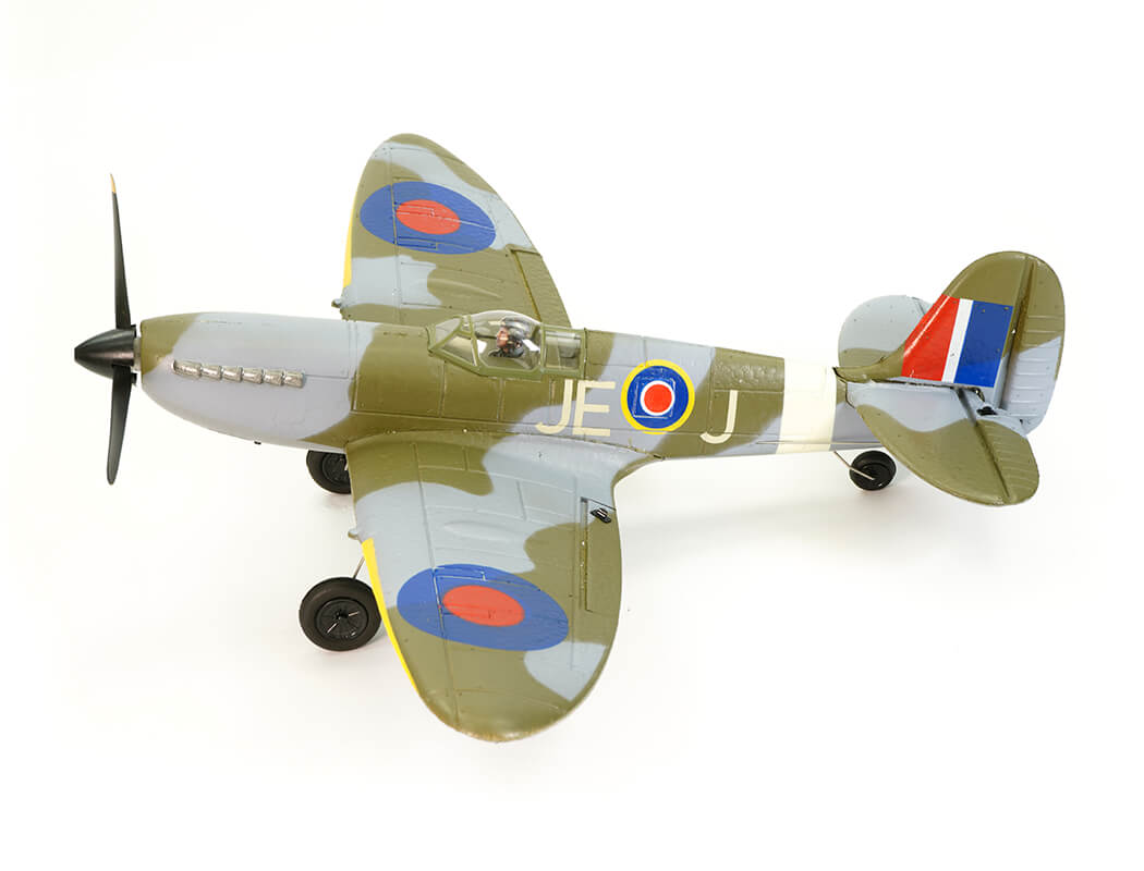 VOLANTEX SPITFIRE 4CH BLUE 400MM BRUSHED w/GYRO EPP RTF