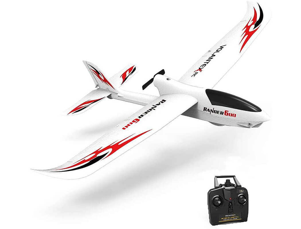 VOLANTEX RANGER 600MM STUNT EDITION 4CH GLIDER WITH GYRO EPP RTF - White