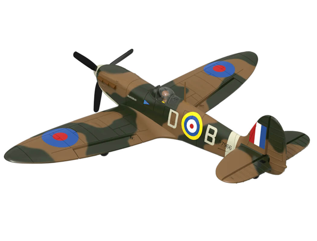 VOLANTEX SPITFIRE MKII 4CH 500MM BRUSHLESS WITH GYRO RTF -PRE ORDER - EXPECTED END DECEMBER