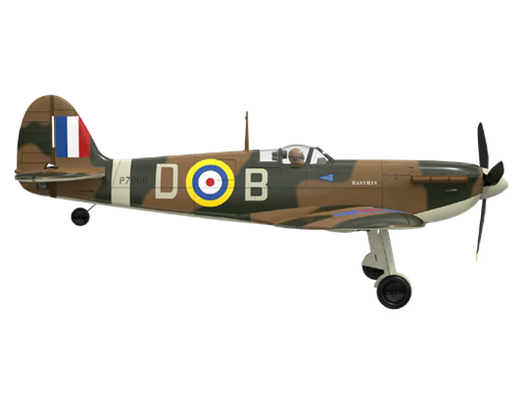 VOLANTEX SPITFIRE MKII 4CH 500MM BRUSHLESS WITH GYRO RTF -PRE ORDER - EXPECTED END DECEMBER